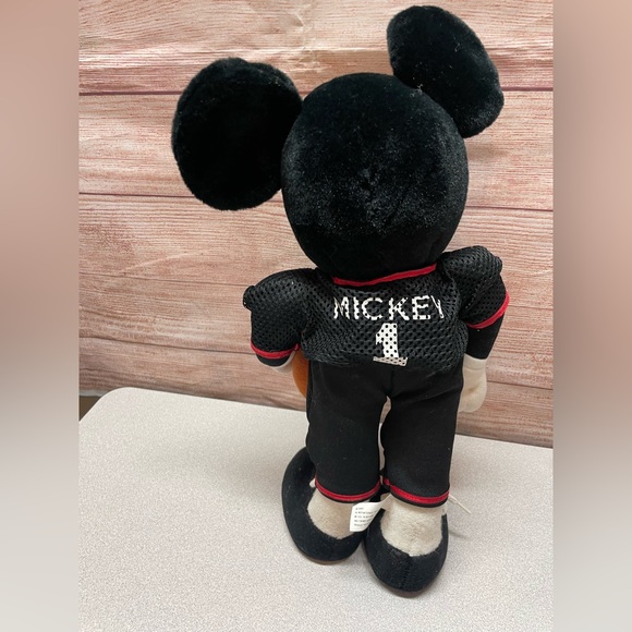 Walt Disney world Mickey Mouse Football Player Uniform Plush Toy stuff animal - Picture 6 of 11